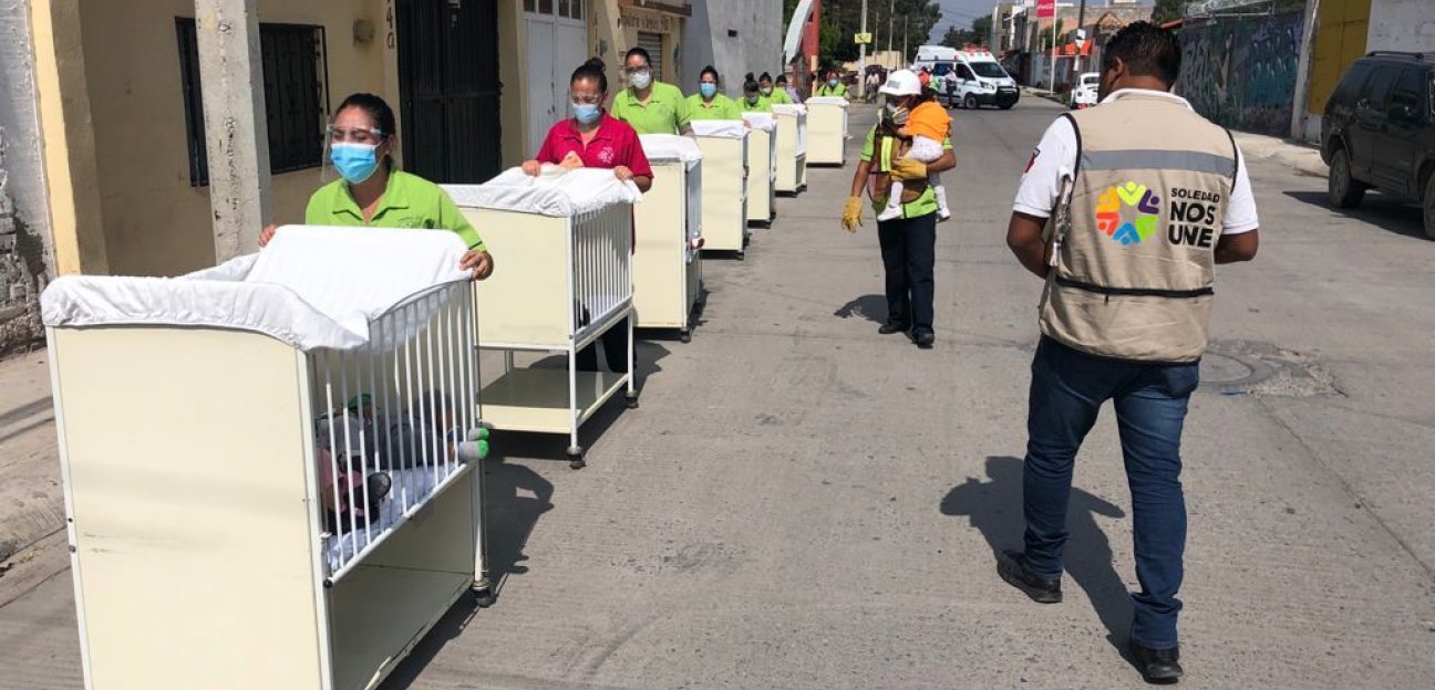 Protección Civil de Soledad realiza simulacros en guarderías