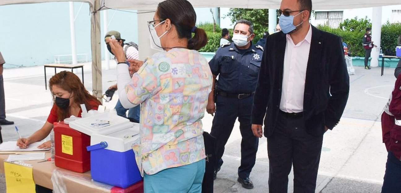 Soledad se caracteriza por contar con jornadas ejemplares de vacunación: Zapata Rosales