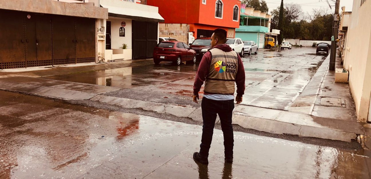 Lluvias de las últimas horas en Soledad no provocaron hechos de relevancia 