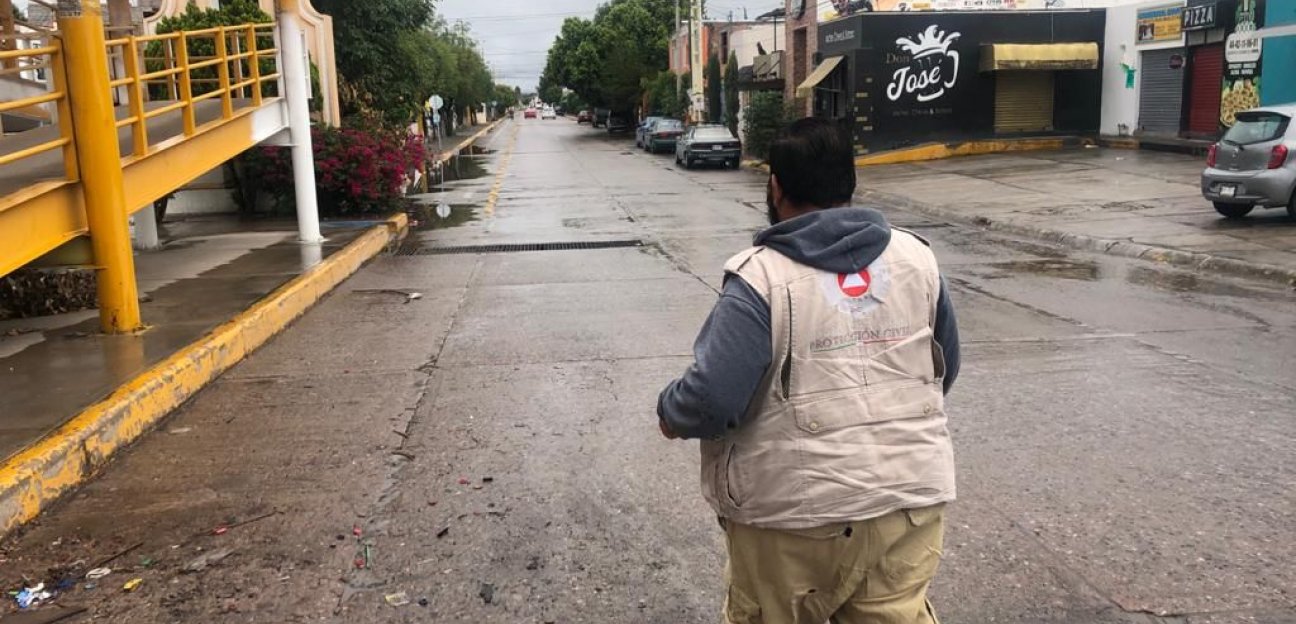 Protección Civil de Soledad implementa  recorridos permanentes ante la presencia de lluvias 