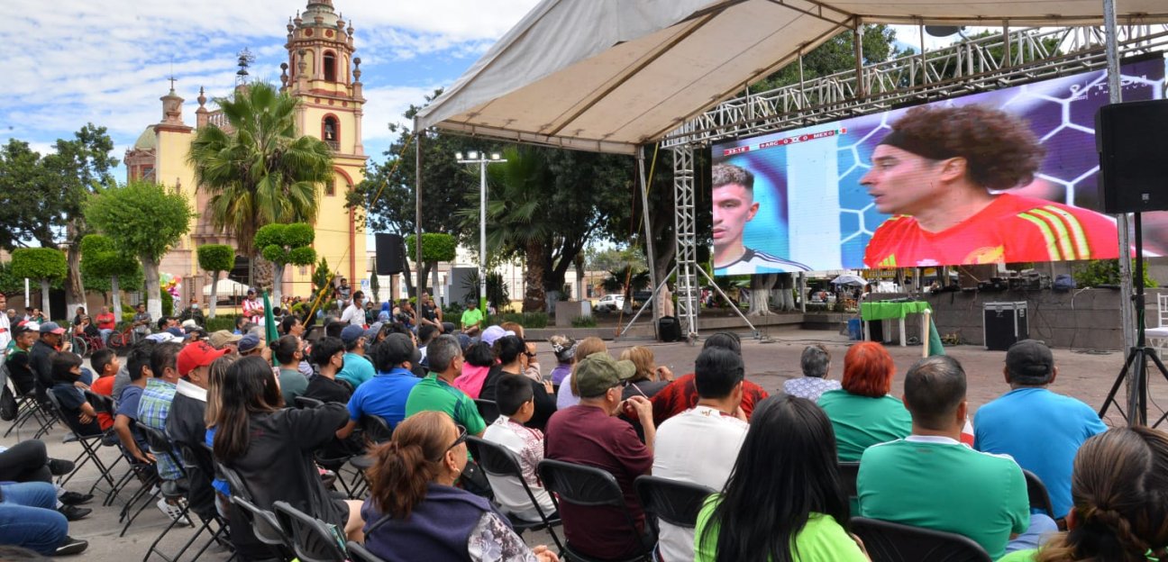 Familias soledenses disfrutaron de la segunda participación de la Selección Mexicana en la Copa Mundial de la FIFA Qatar 2022