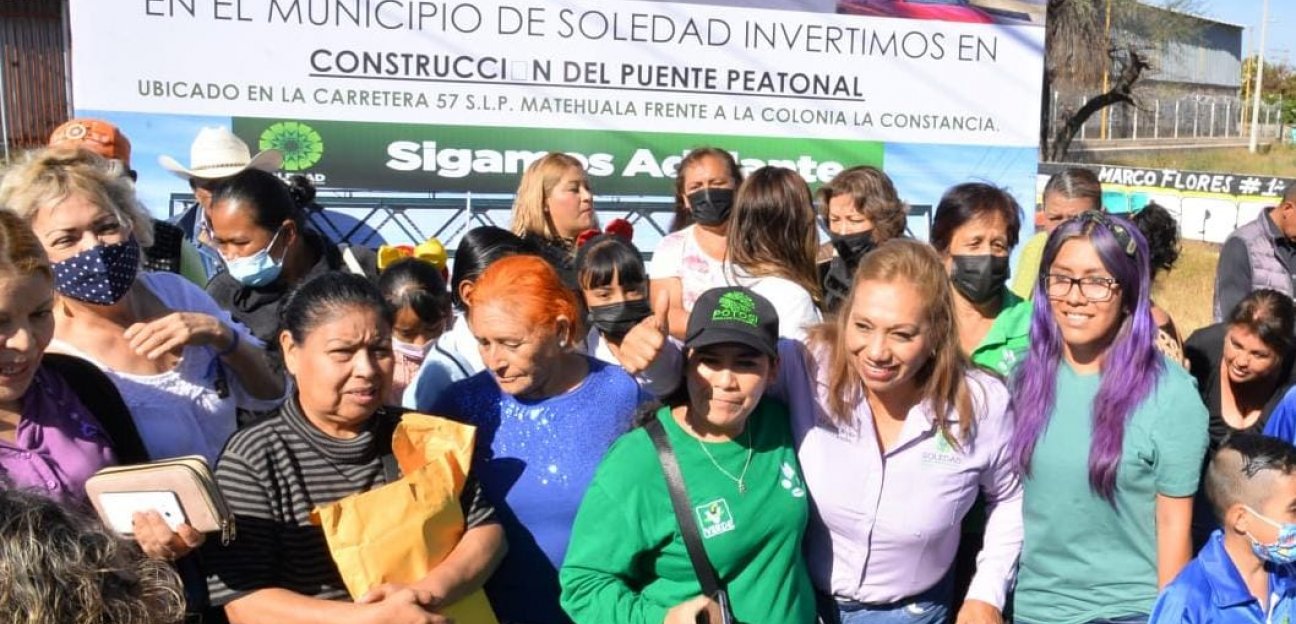 Construcción de puente peatonal permitirá reducir accidentes vehiculares