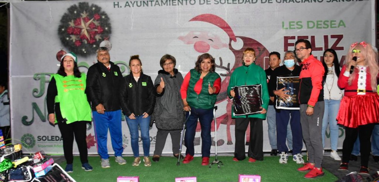 Las posadas navideñas continúan llegando a cada rincón de Soledad de Graciano Sánchez