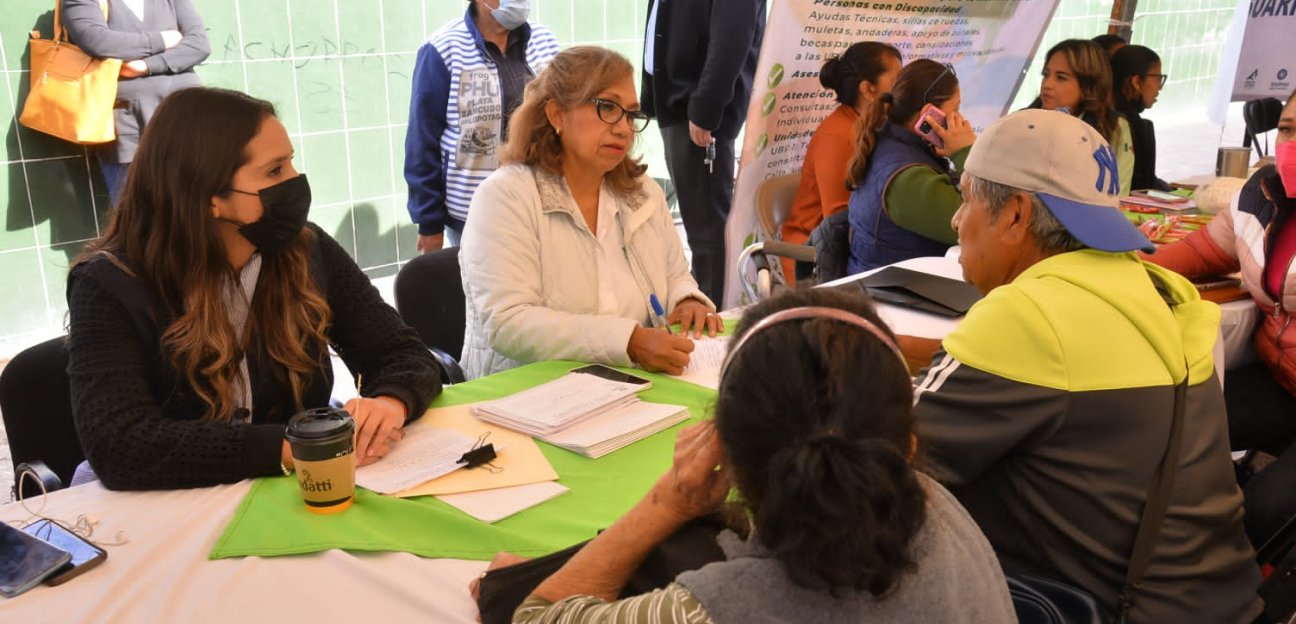 En el primer mes del año la alcaldesa, Leonor Noyola, atendió a más de 2 mil 500 soledenses a través del programa Verde Ciudadano
