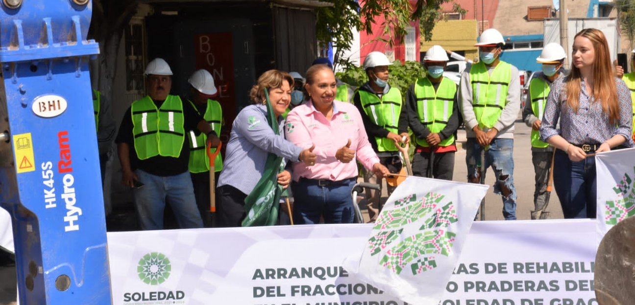 Las obras para mejorar la infraestructura en el municipio de Soledad siguen adelante