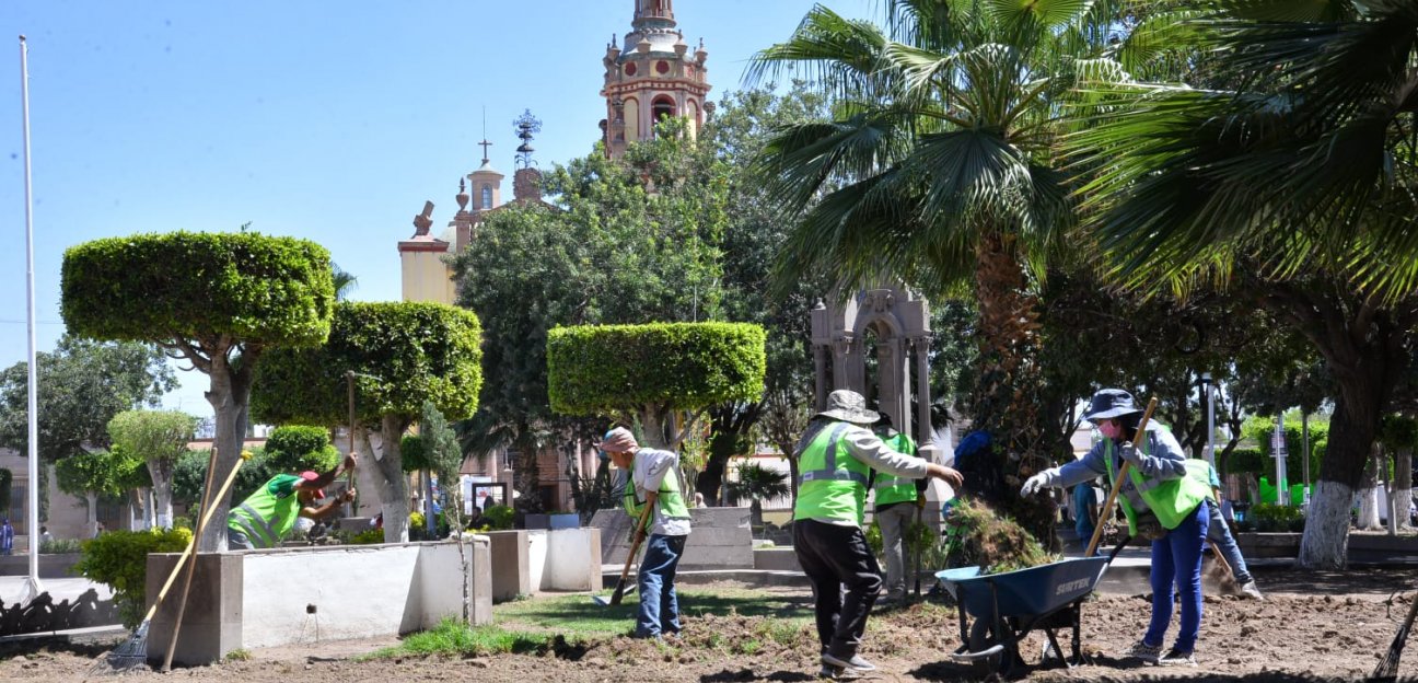 Este martes inició la modernización del jardín principal de Soledad