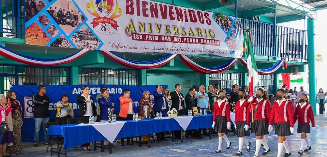 Alcaldesa de Soledad participó en el 80 Aniversario de la Escuela Primaria Pedro Montoya