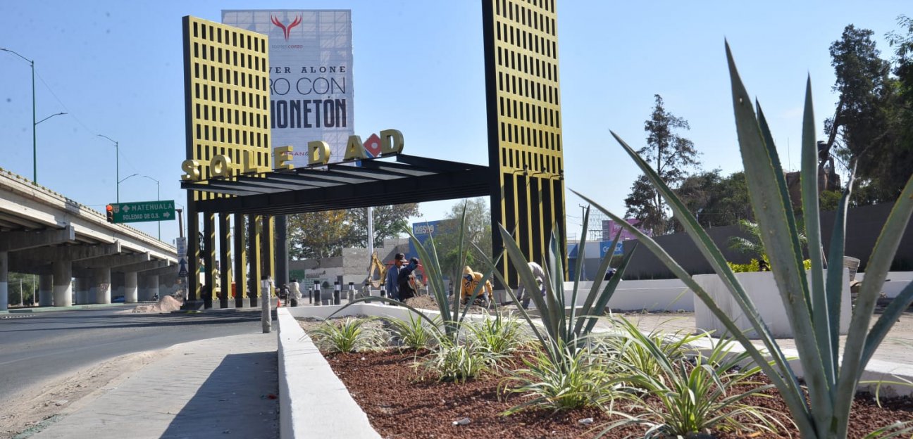 La modernización del acceso principal a la cabecera municipal de Soledad está totalmente lista