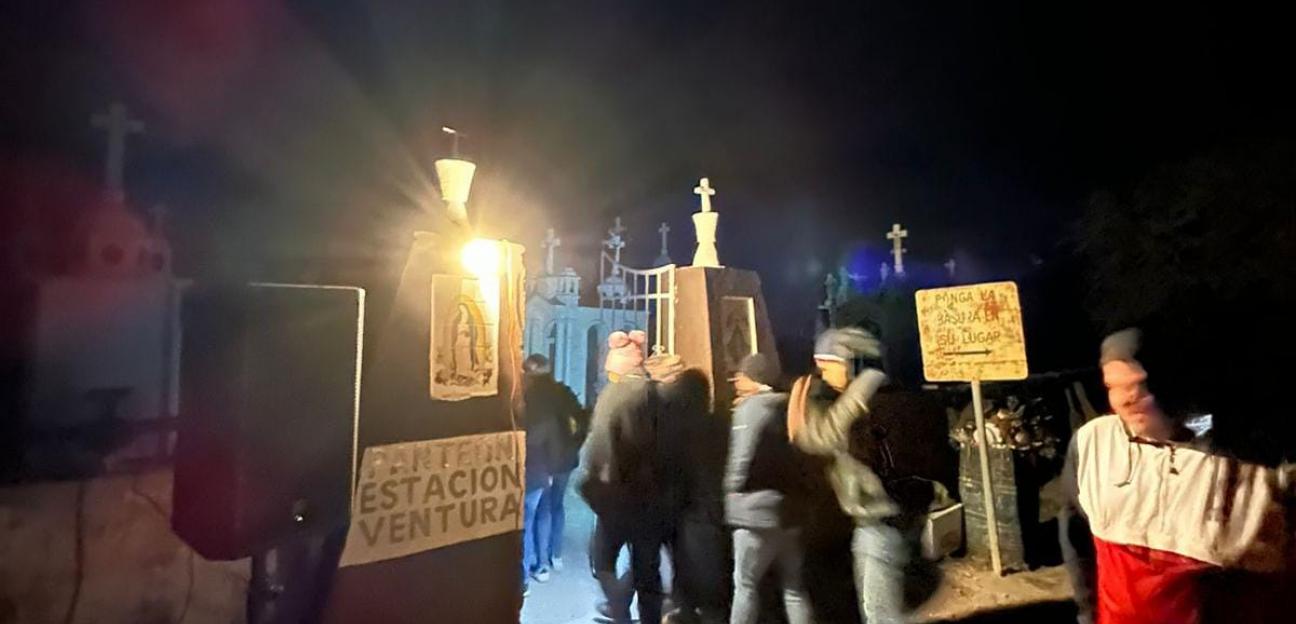 Recorridos nocturnos en panteones de Soledad, con gran aceptación ciudadana