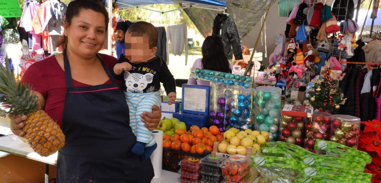 Impulsa Ayuntamiento de Soledad a emprendedores con mercaditos navideños