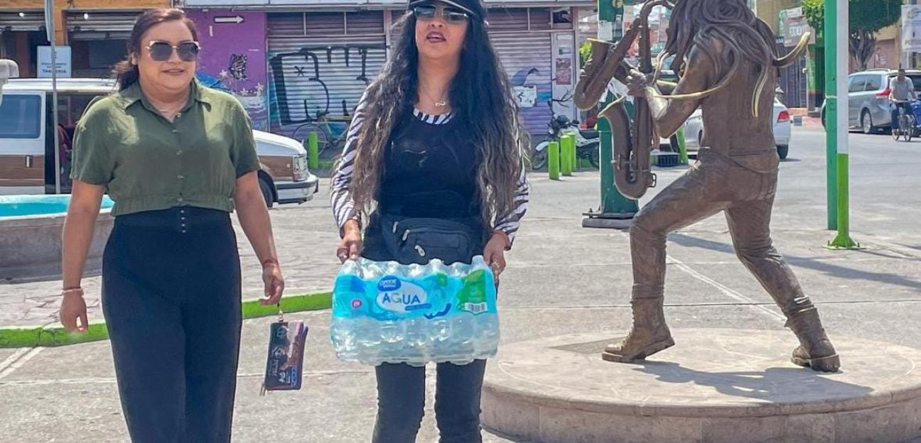 Soledad de G.S. mantiene colecta de víveres para brigadistas contra incendios en el Estado