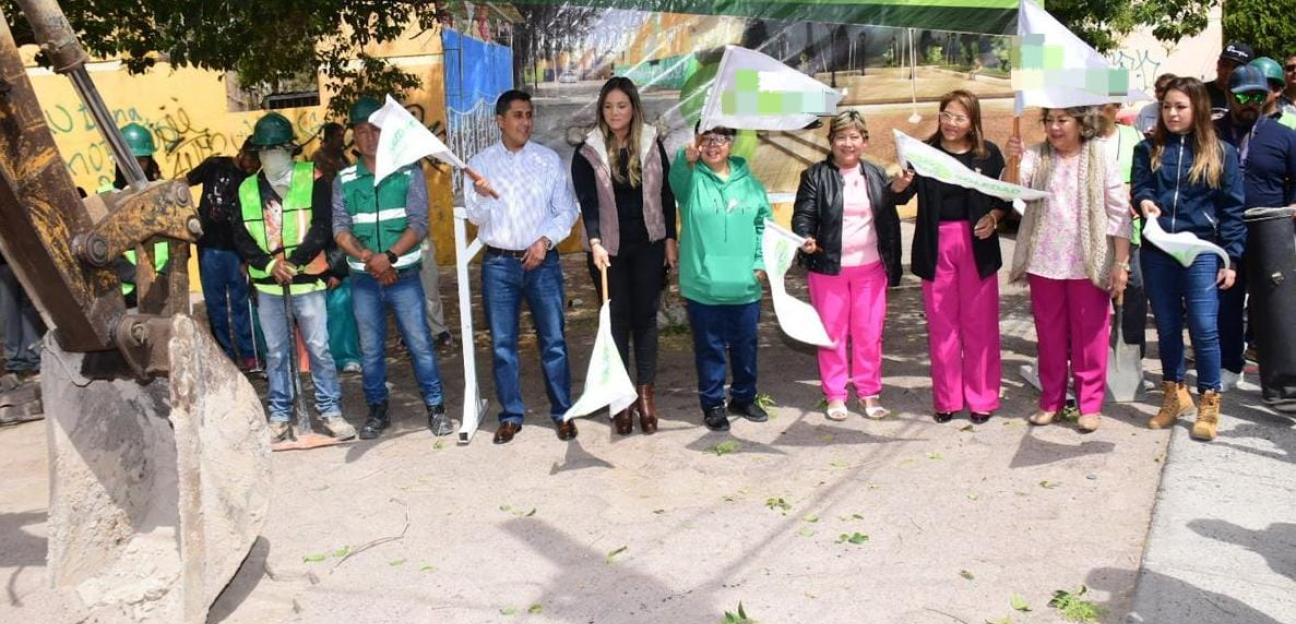Soledad de G.S. arranca modernización de andadores y caminos en colonia San Antonio 