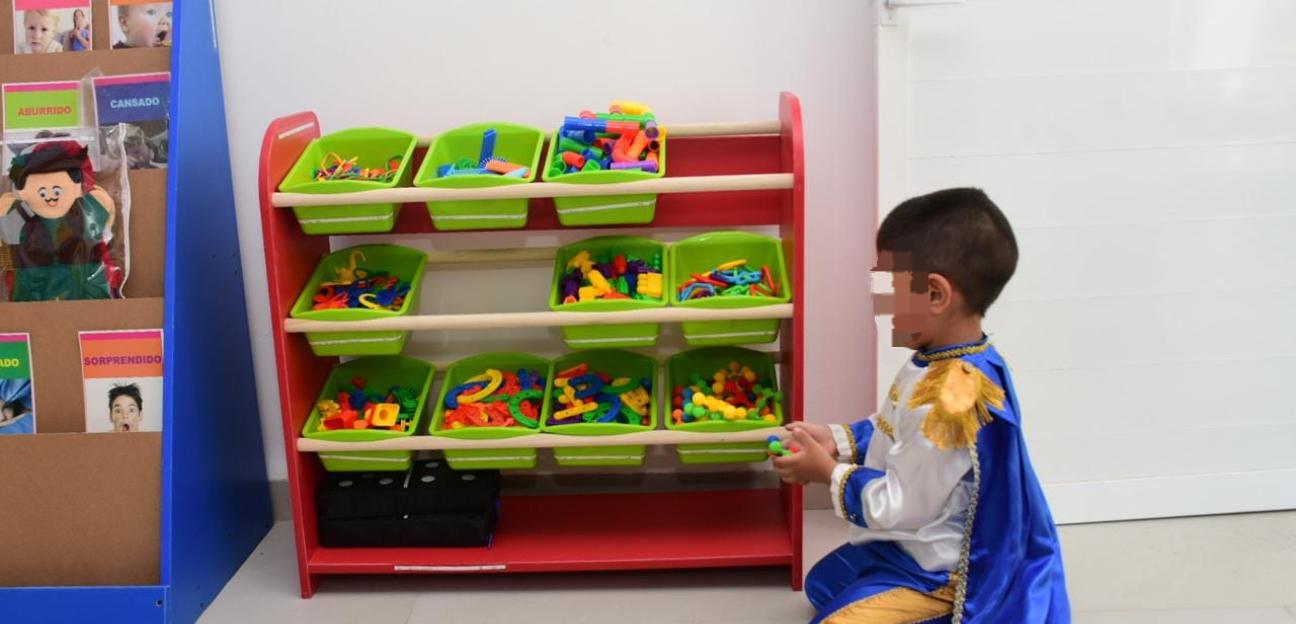 Alrededor de 80 infantes reciben terapias de lenguaje en ludoteca, en Soledad de G.S.