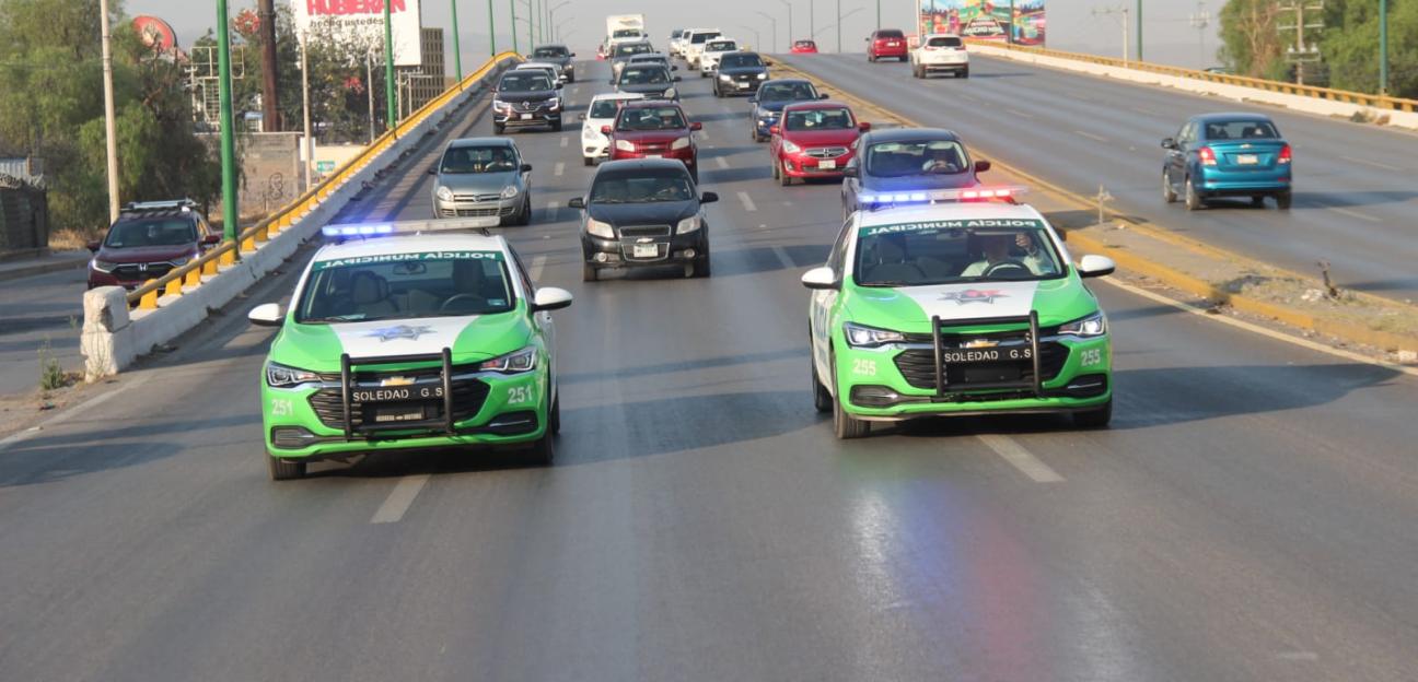 Tránsito y Policía Vial de Soledad refuerza Operativo Carrusel en vías principales