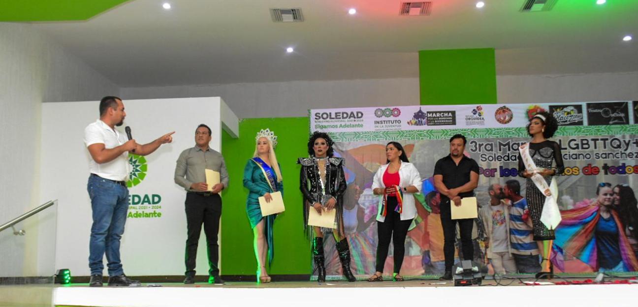 En Soledad de G.S.: Denisse Pereira, Embajadora de la Tercera Marcha LGBTTTIQ+ 