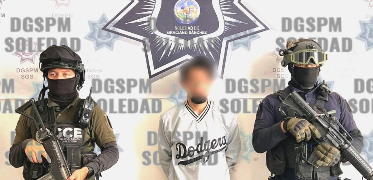 Policías soledenses logran detención de objetivo prioritario, en acciones con Guardia Civil Estatal