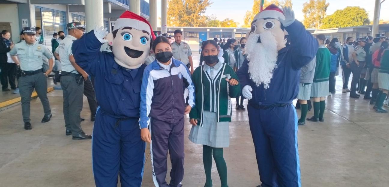 Seguridad Pública de Soledad lleva talleres de prevención y seguridad escolar a estudiantes 