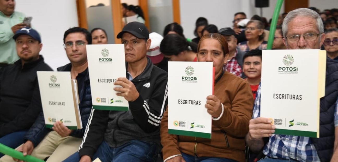 Soledenses, con certeza jurídica de su patrimonio con apoyo del Gobierno Municipal
