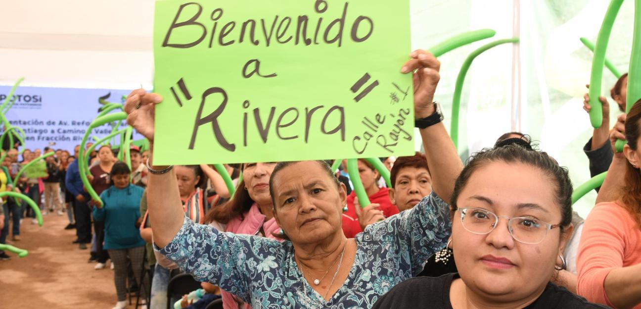 Beneficio histórico, arranque de pavimentación y alumbrado en Fracción Rivera en Soledad: habitantes