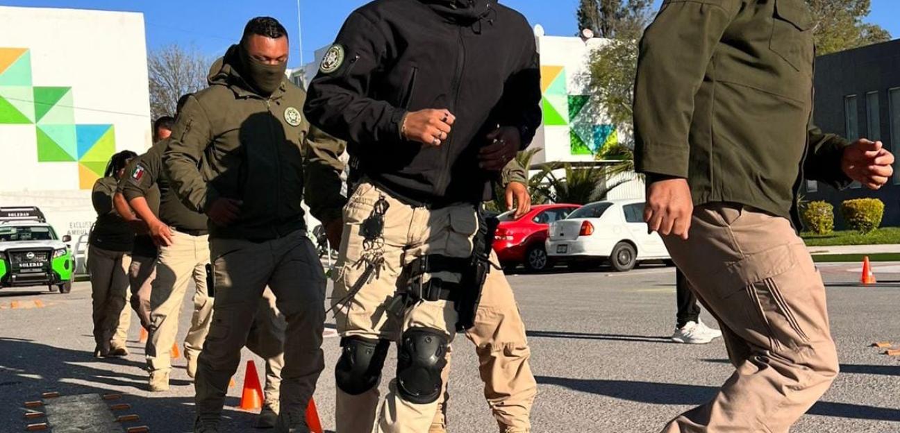 Guardia Civil de Soledad fomenta la actividad física de sus agentes para fortalecer su desempeño