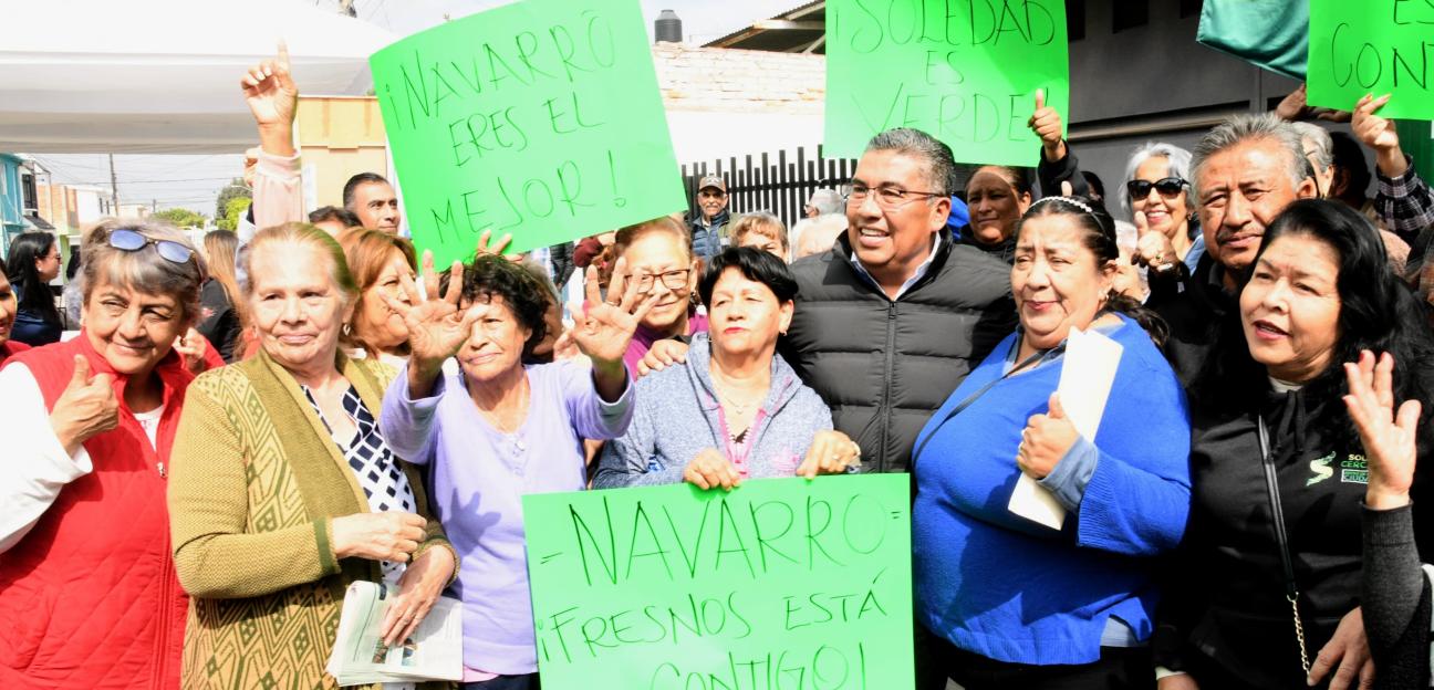 Soledad de Graciano Sánchez tiene un futuro próspero e incluyente: Alcalde Navarro Muñiz