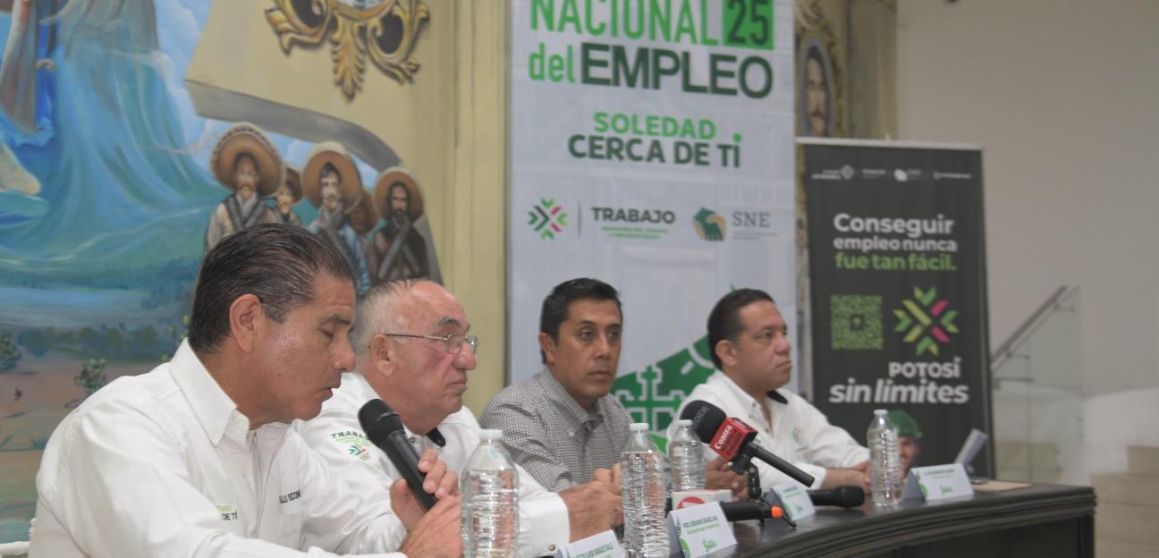 Soledad de Graciano Sánchez será sede de la Feria Nacional del Empleo con más de 800 vacantes