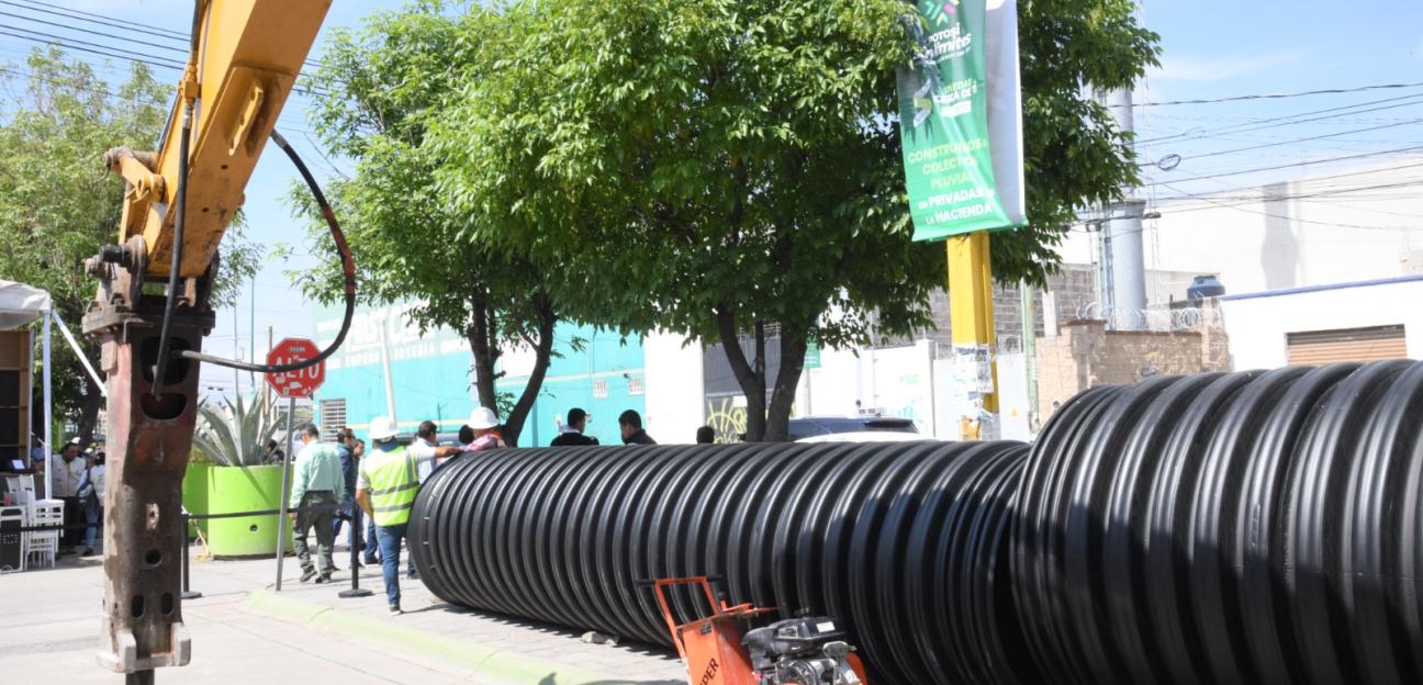 Juan Manuel Navarro arranca obra histórica que pone fin a inundaciones, con apoyo del Gobernador Ricardo Gallardo