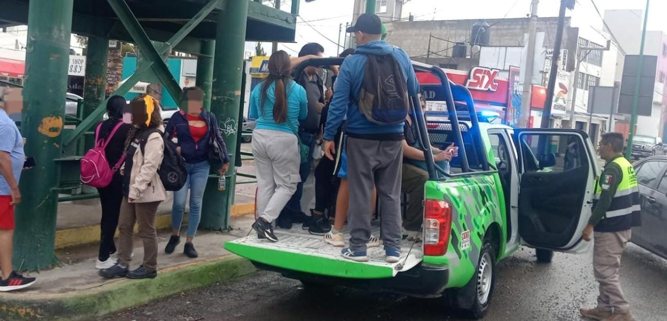 Seguridad Vial en Soledad mantiene apoyo a habitantes de colonia Privadas de la Hacienda