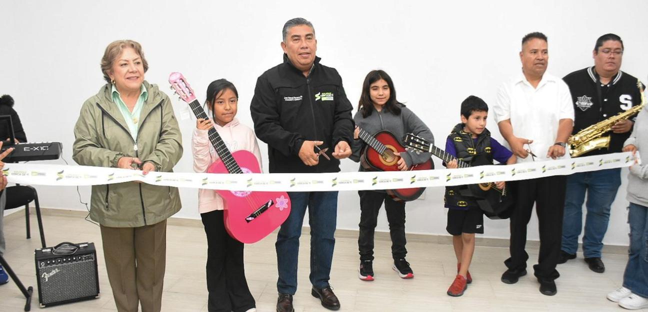 Juan Manuel Navarro crea Escuela Municipal de Música gratuita para nuños y niñas soledenses