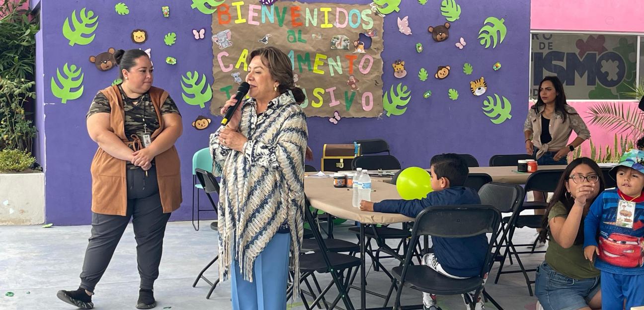 Con gran participación, DIF Municipal de Soledad inicia campamento infantil inclusivo