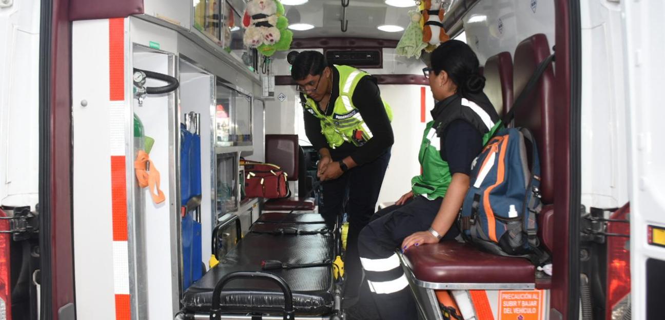 profesionalismo y entrega: valores que acompañan al equipo de paramédicos del municipio de Soledad de Graciano Sánchez