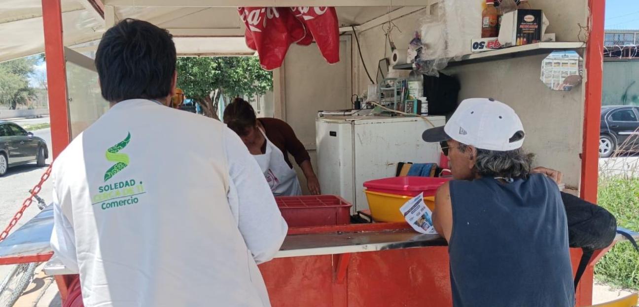 Comercio Municipal de Soledad refuerza regulación comercial en el primer cuadro