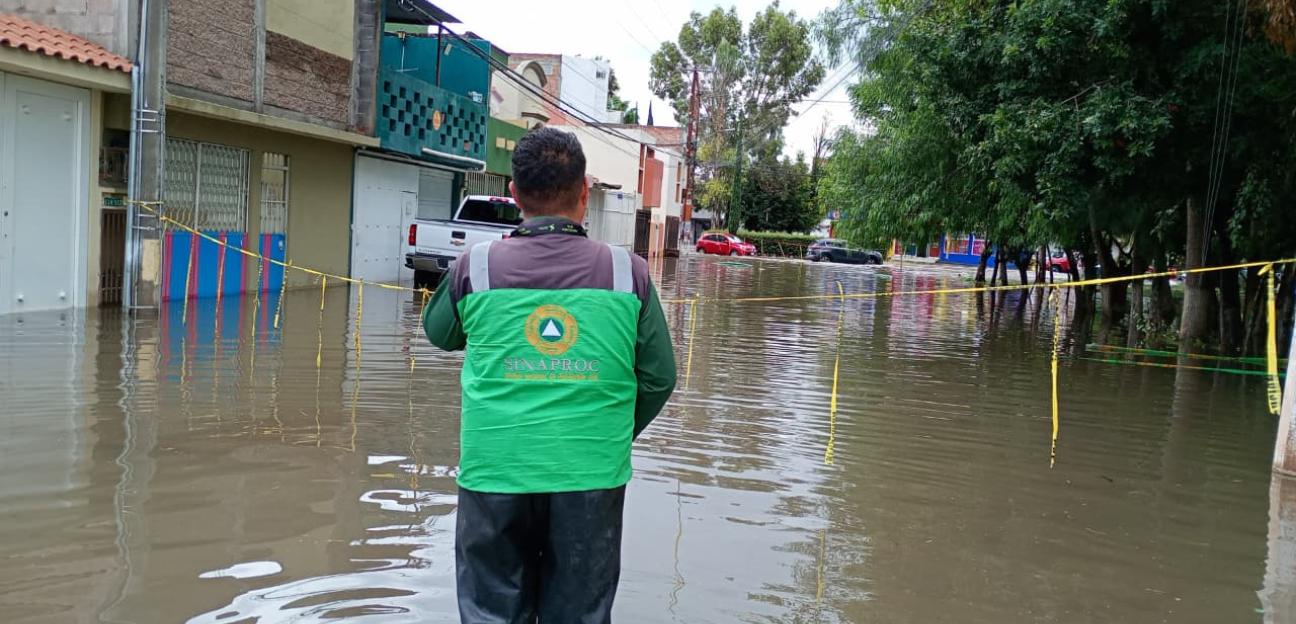 Protección Civil de Soledad en alerta permanente y con resultados por fuertes lluvias