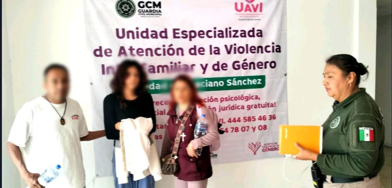 Tras ser rescatada, UAVI de Soledad reúne con su familia a joven jalisciense, supuestamente privada de la libertad