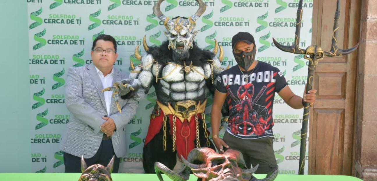 Ayuntamiento de Soledad acerca taller de Máscaras Cosplay a niños y adultos, totalmente gratuito