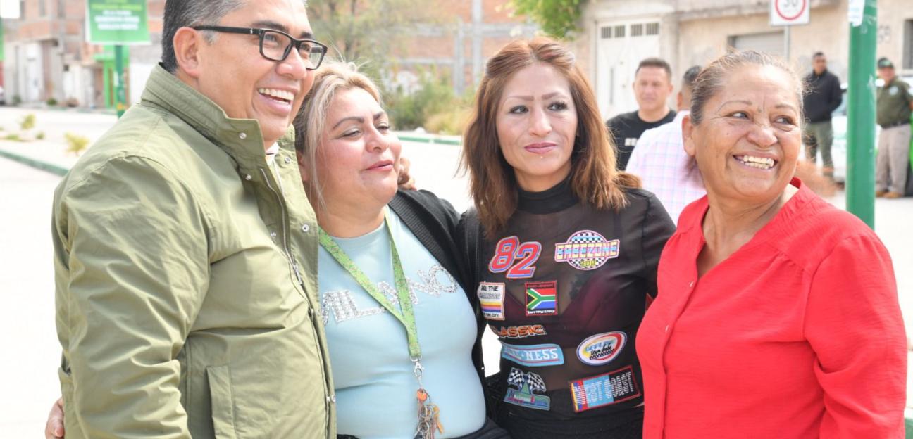 Beneficiarios de inicio de pavimentación destacan reducción de distancias y tiempo en sus traslados