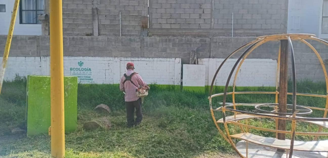 Soledad mantiene en óptimas condiciones sus áreas verdes y recreativas