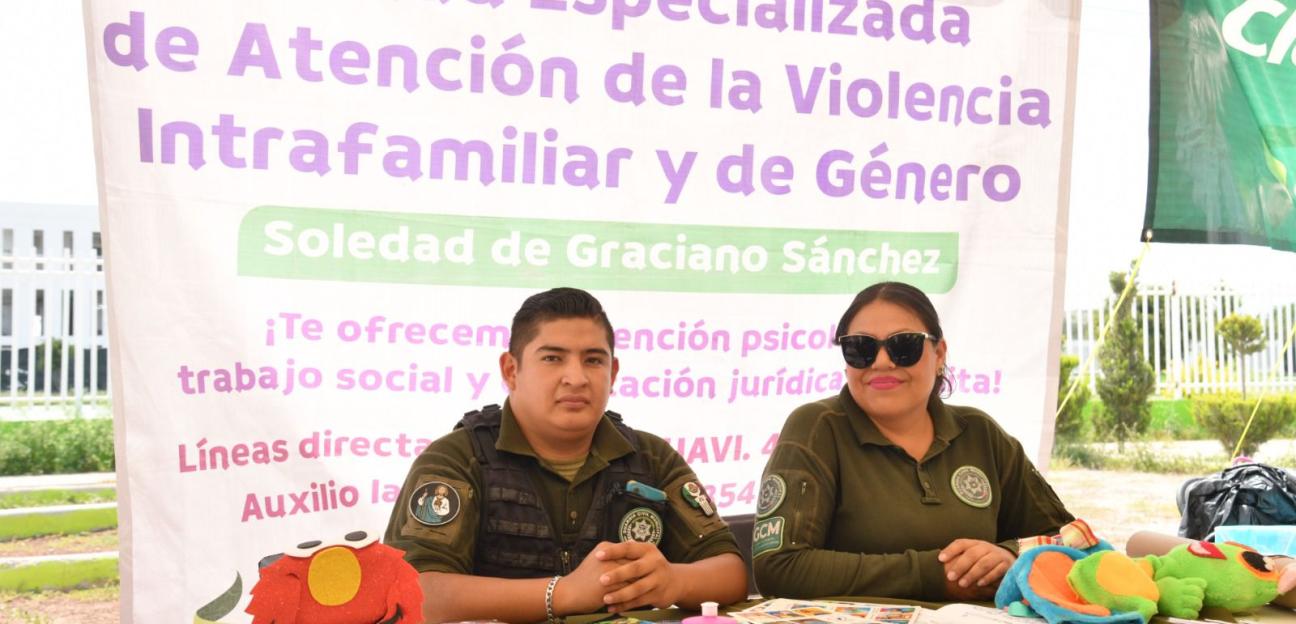 A través de la Feria de Seguridad, Soledad mantiene firme compromiso de cercanía con la comunidad