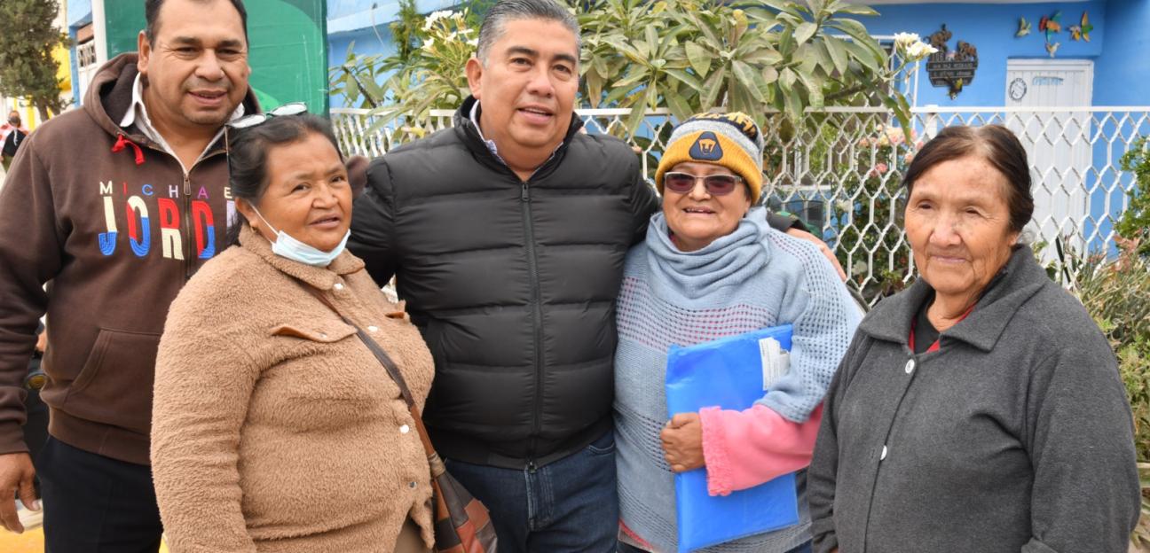 Juan Manuel Navarro Muñiz anuncia construcción de Parque Urbano en la colonia 21 de Marzo