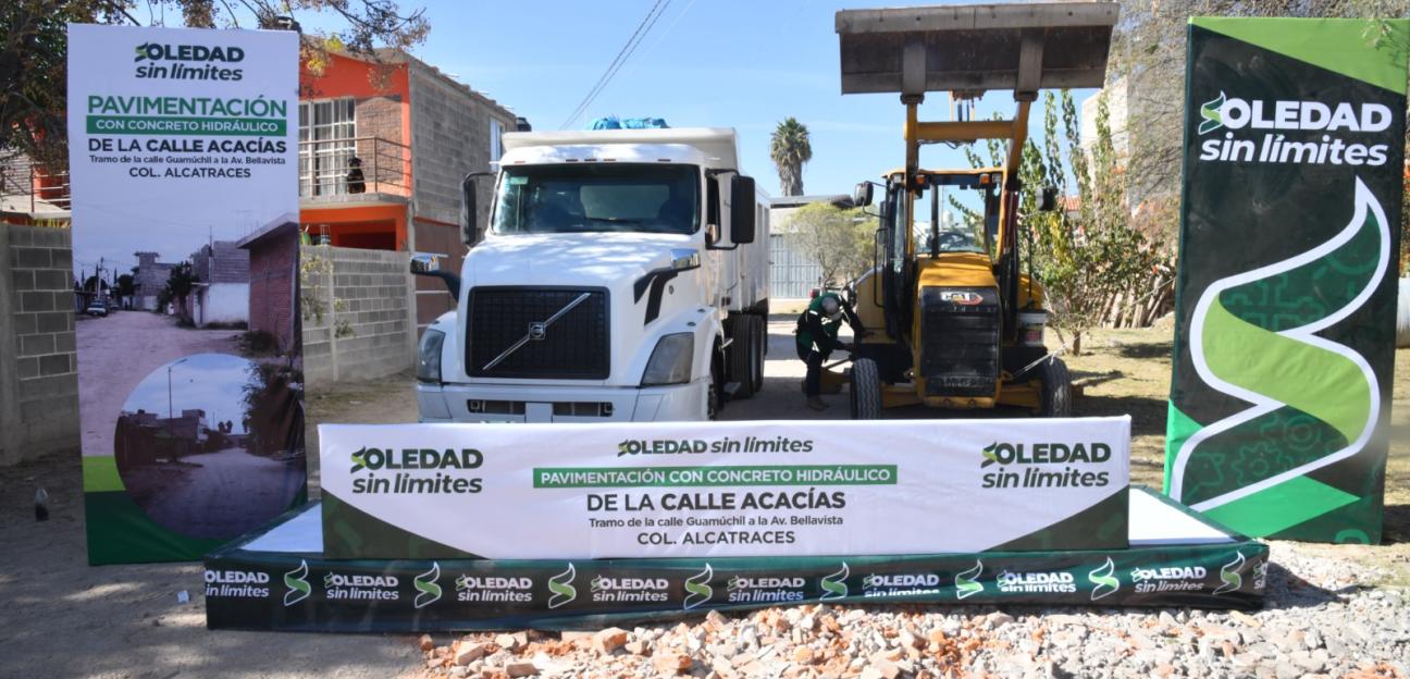 Alcalde Juan Manuel Navarro inicia transformación urbana de la colonia Alcatraces