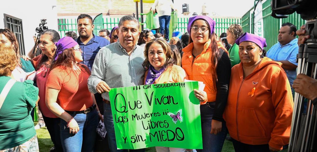 Nuevo Centro LIBRE en Soledad: tranquilidad, oportunidades y un espacio seguro, destacan beneficiarias