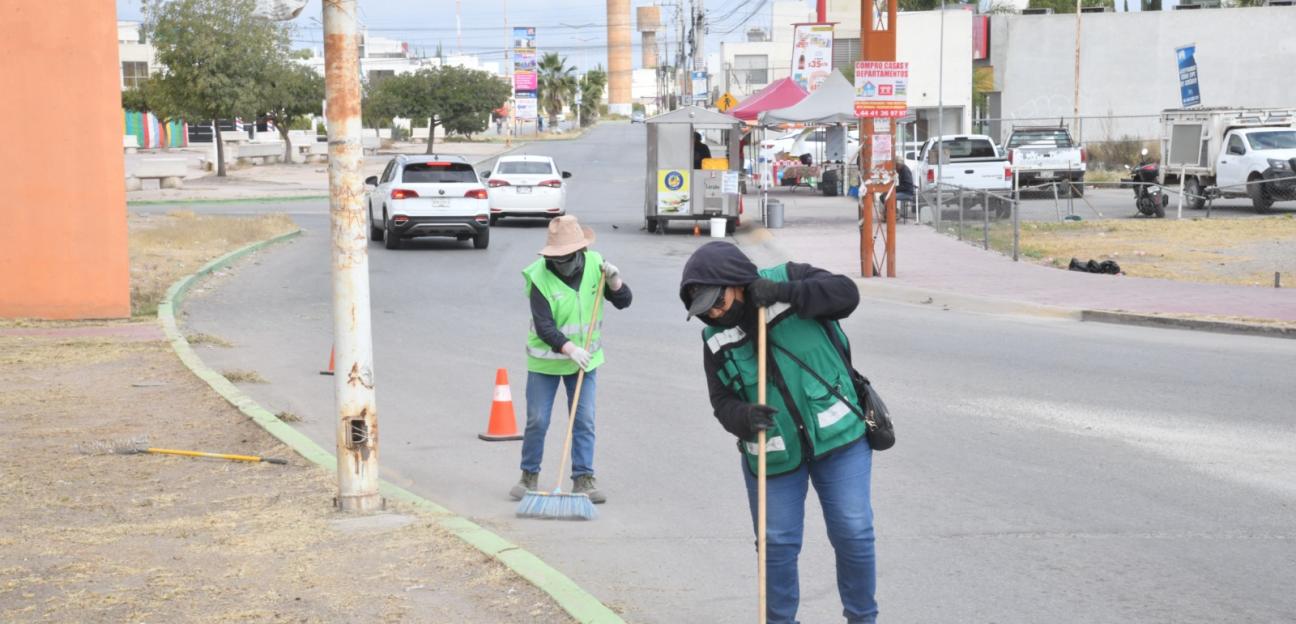 Limpieza de calles y recolección de residuos en Soledad, sin afectaciones por temporada decembrina