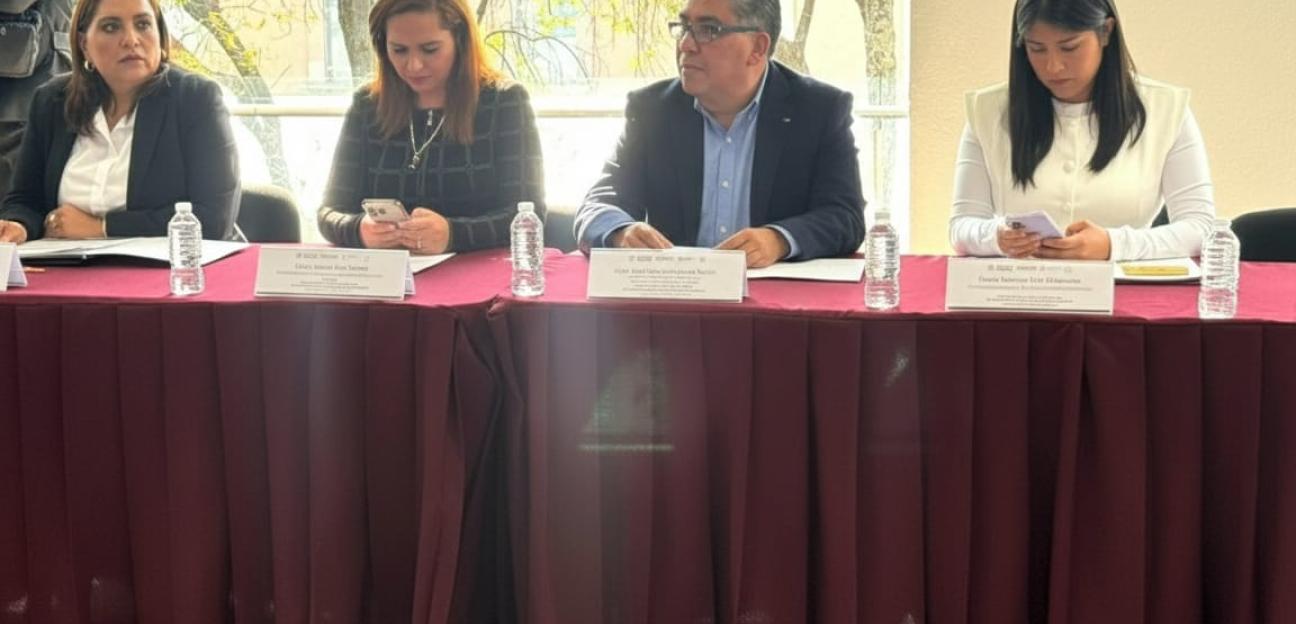 Juan Manuel Navarro se integra a mesa nacional de seguridad, encabezada por Omar G. Harfuch