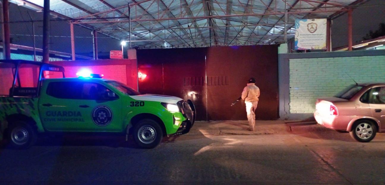 Dispositivo de vigilancia en escuelas de Soledad informa saldo blanco