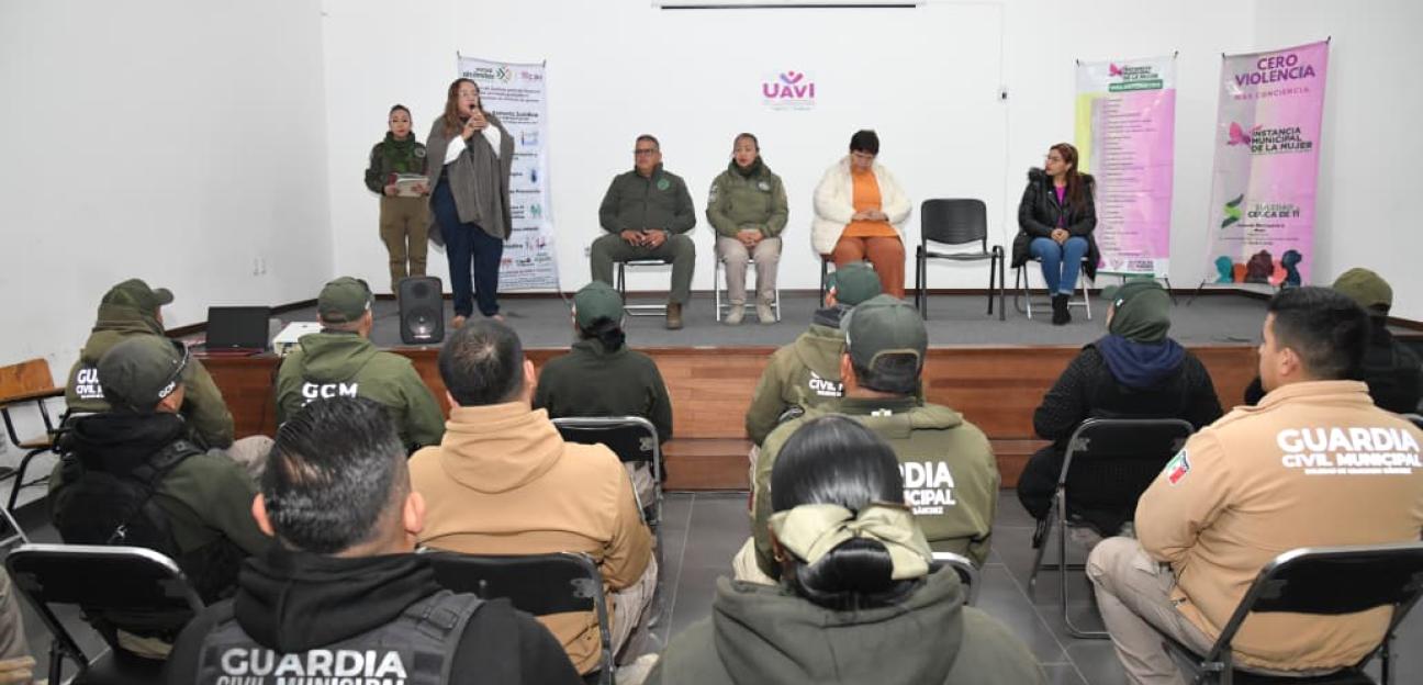 UAVI de Soledad capacita a 35 oficiales en medidas cautelares