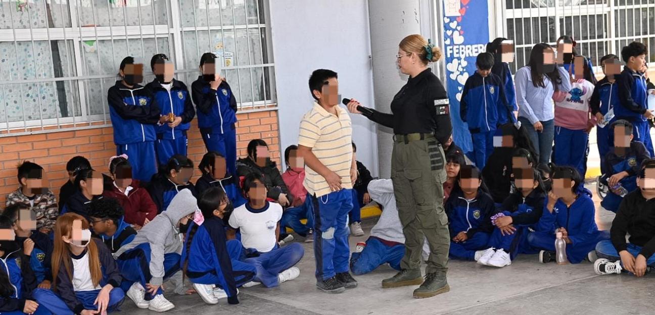Prevención del delito en escuelas de Soledad con ferias de seguridad