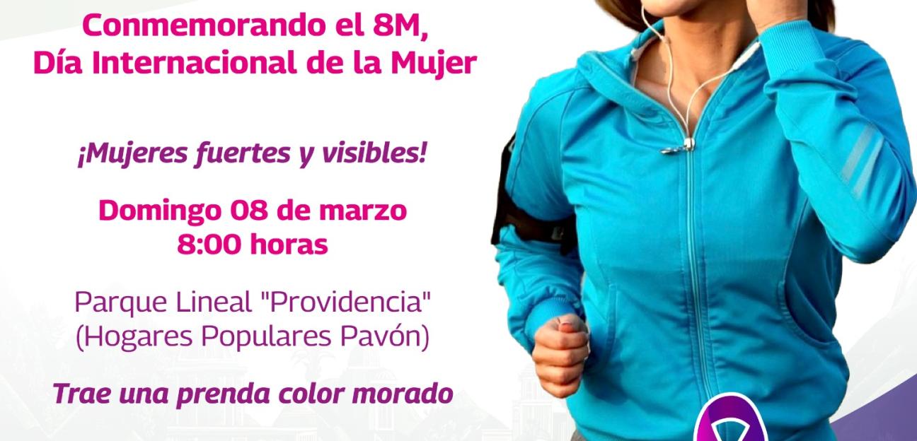 Soledad invita a familias a convivencia atlética conmemorativa del Día de la Mujer