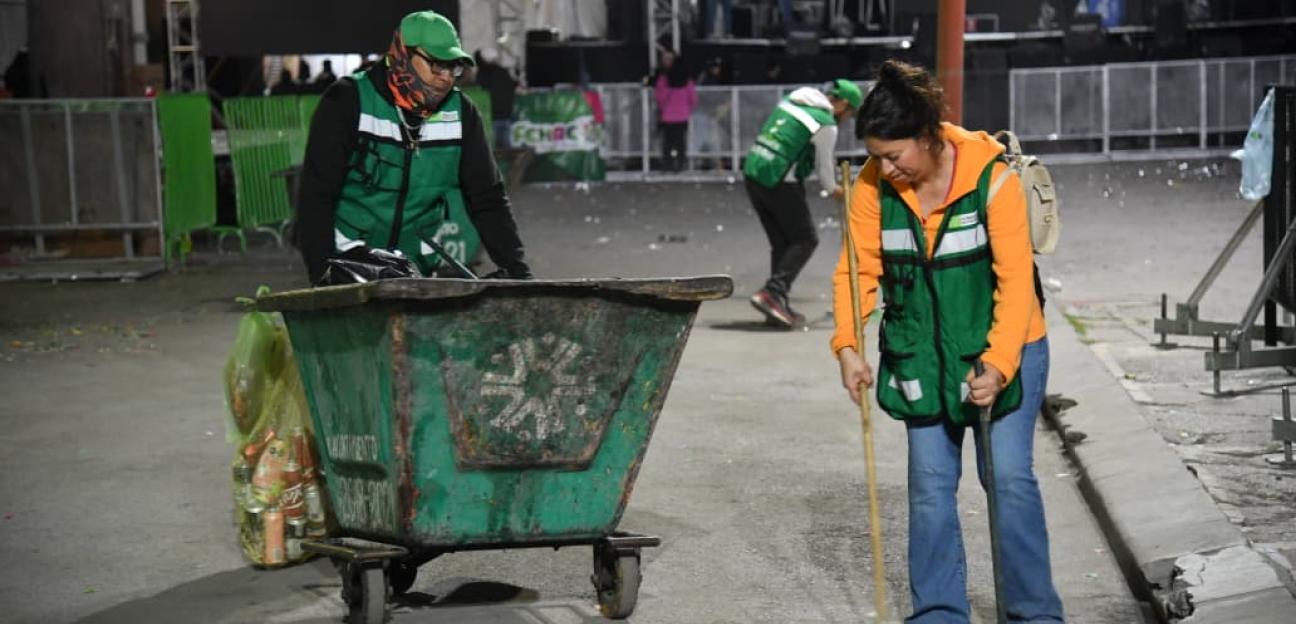 Visitantes a la FENAE disfrutan de instalaciones limpias y ordenas