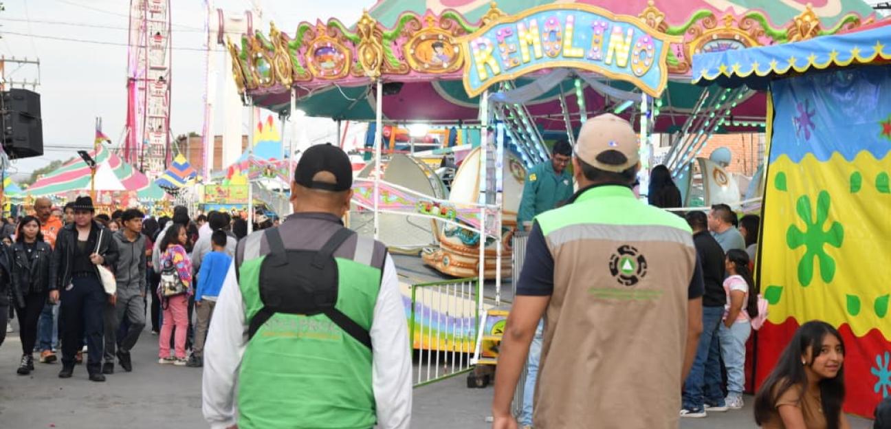 Saldo blanco y ambiente de orden enmarca cierre de la Feria de la Enchilada 2026