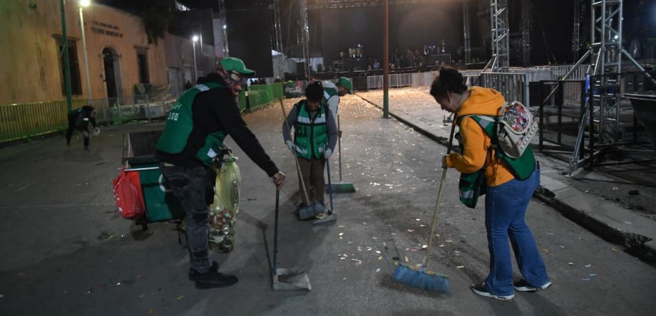 Plan de limpieza en la Fenae fue clave para el disfrute de miles de familias visitantes